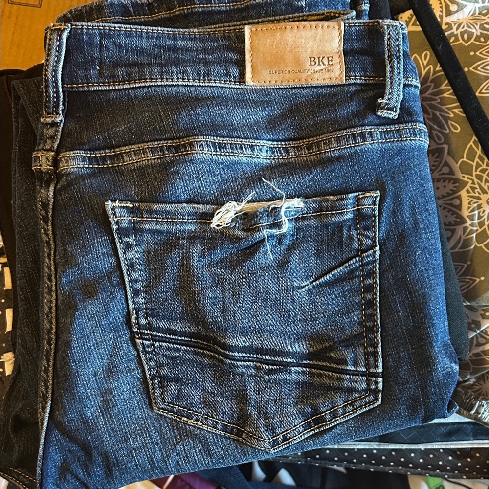 BKE Dark Blue Women Jeans